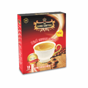 King-coffee-3in1-instant-Hop-10-sticks-x-16gr.png Cà Phê Hòa Tan 3IN1 KING COFFEE - Hộp 10 gói x 16g